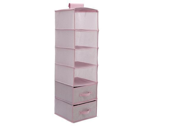 6 Shelf Storage with 2 Drawers - Image 12