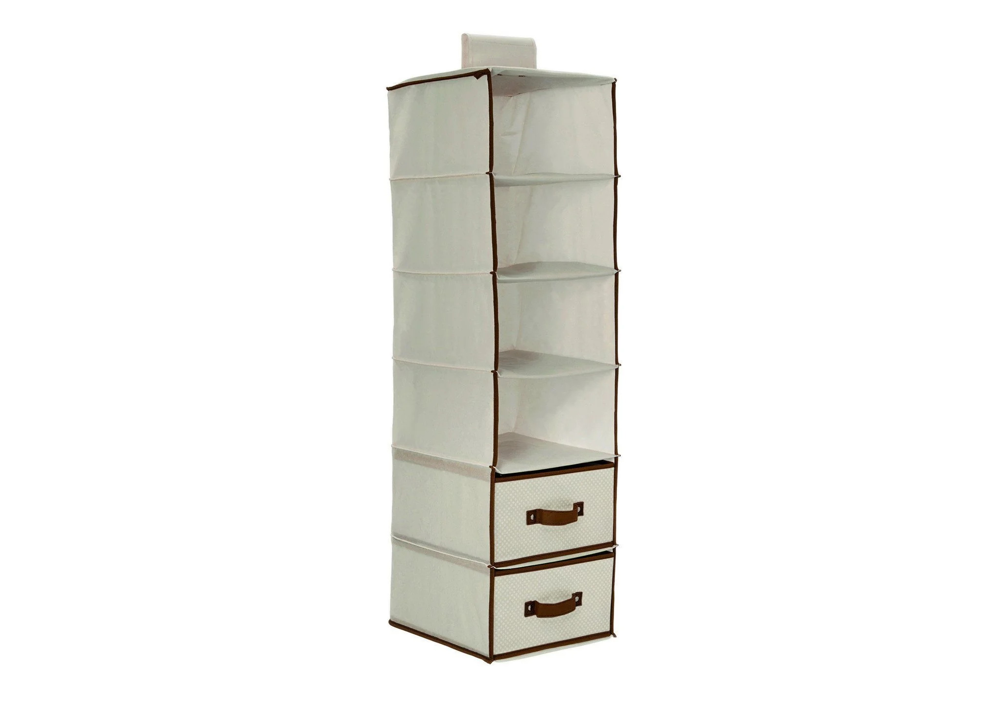 6 Shelf Storage with 2 Drawers - Image 9